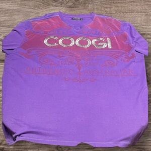 COOGI suede style shirt, men’s size 4XL